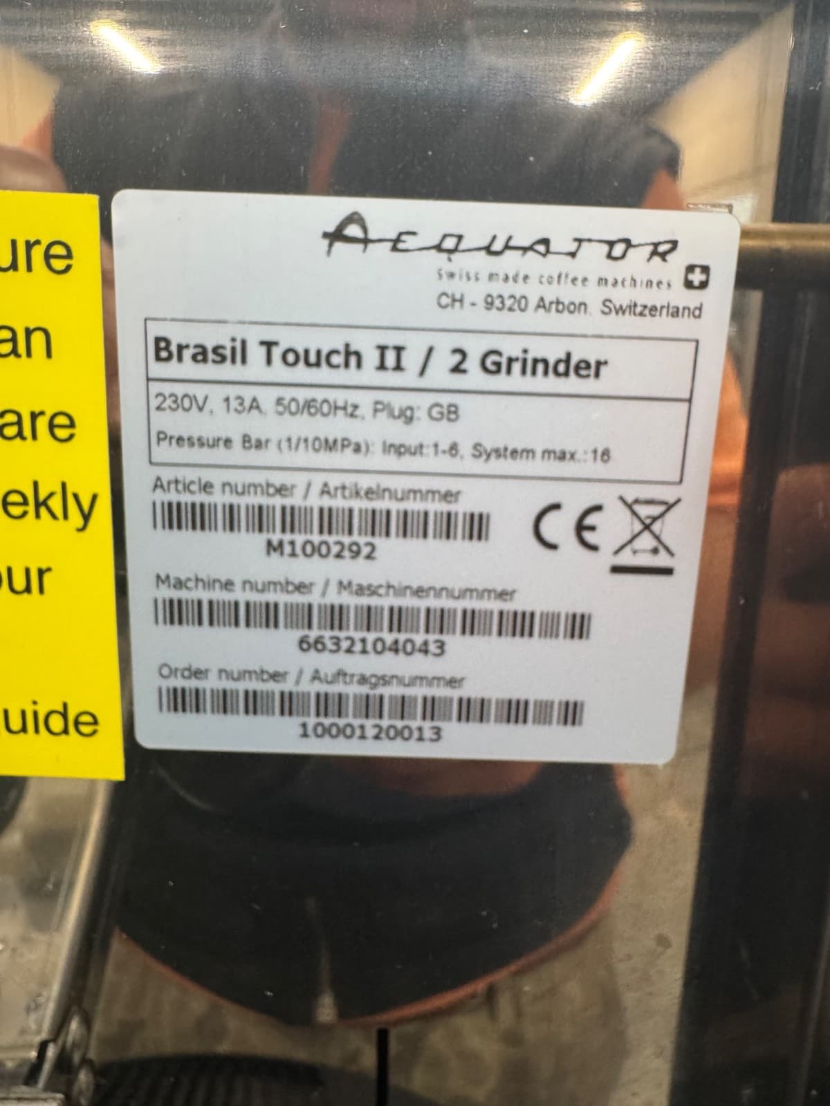 Rijo42 Brasil Touch II Bean To Cup Coffee Machine Commercial Spares Or Repair, photo 5