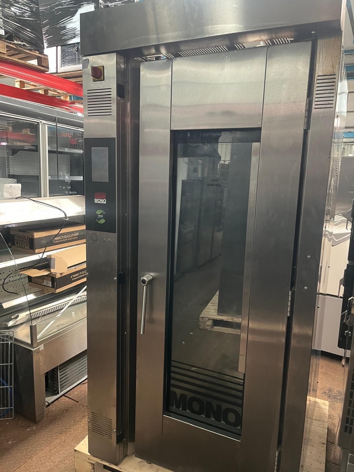 Mono Static Rack Convection Oven 18 Tray 3 Phase Bakery Bake Off Steam 600x400, photo 4