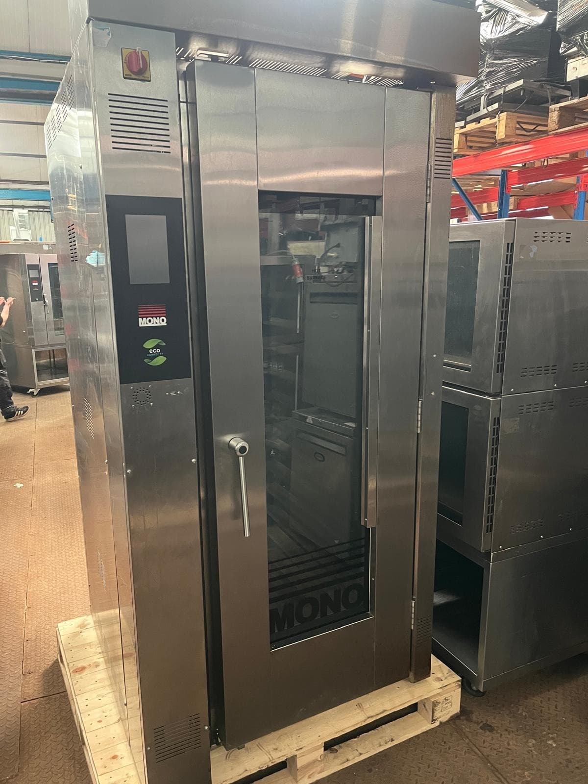 Mono Static Rack Convection Oven 18 Tray 3 Phase Bakery Bake Off Steam 600x400
