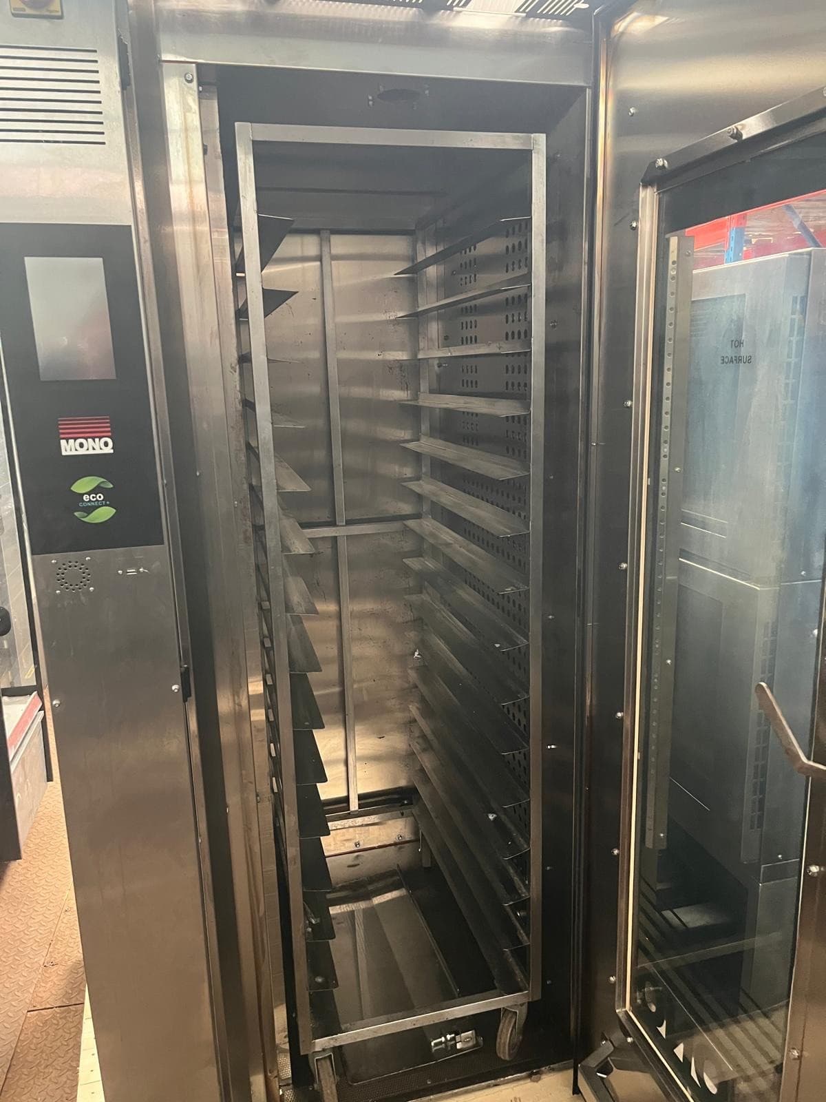 Mono Static Rack Convection Oven 18 Tray 3 Phase Bakery Bake Off Steam 600x400, photo 2