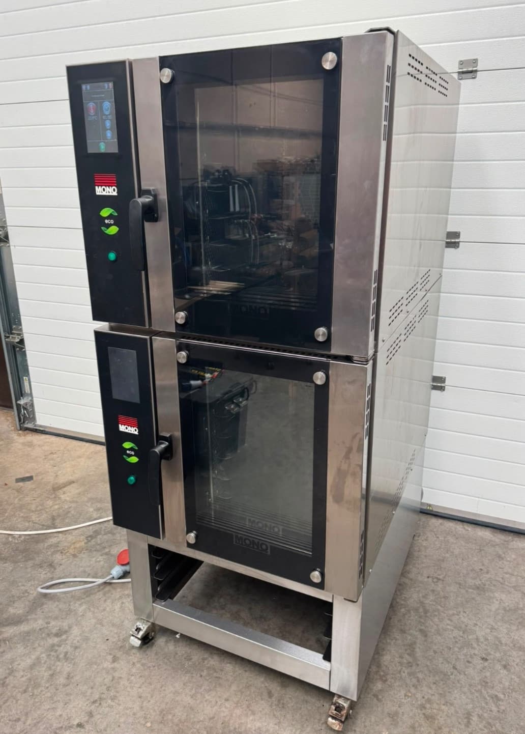 Mono Eco Double 7 Tray Convection Oven 400x600 Touchscreen Bakery Bake Off, photo 2