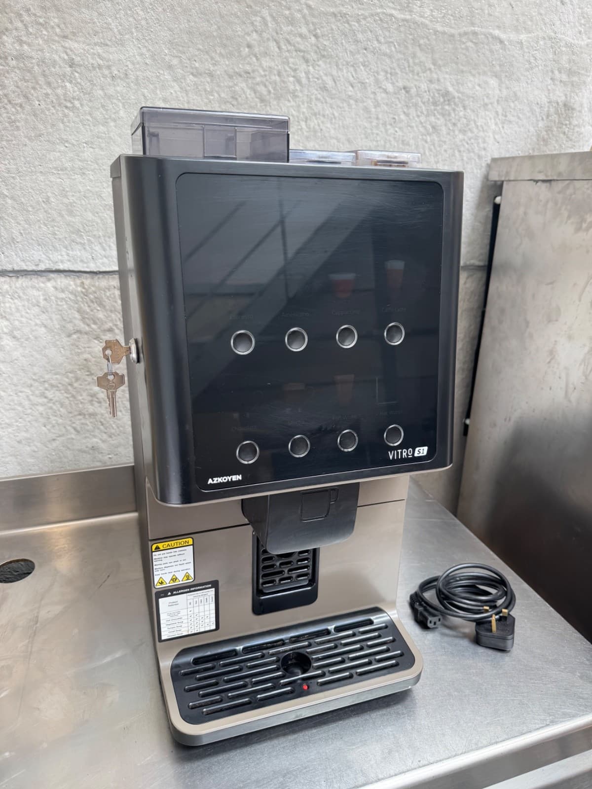 Azkoyen Coffetek Vitro S1 Espresso Bean To Cup Coffee Machine Commercial Office