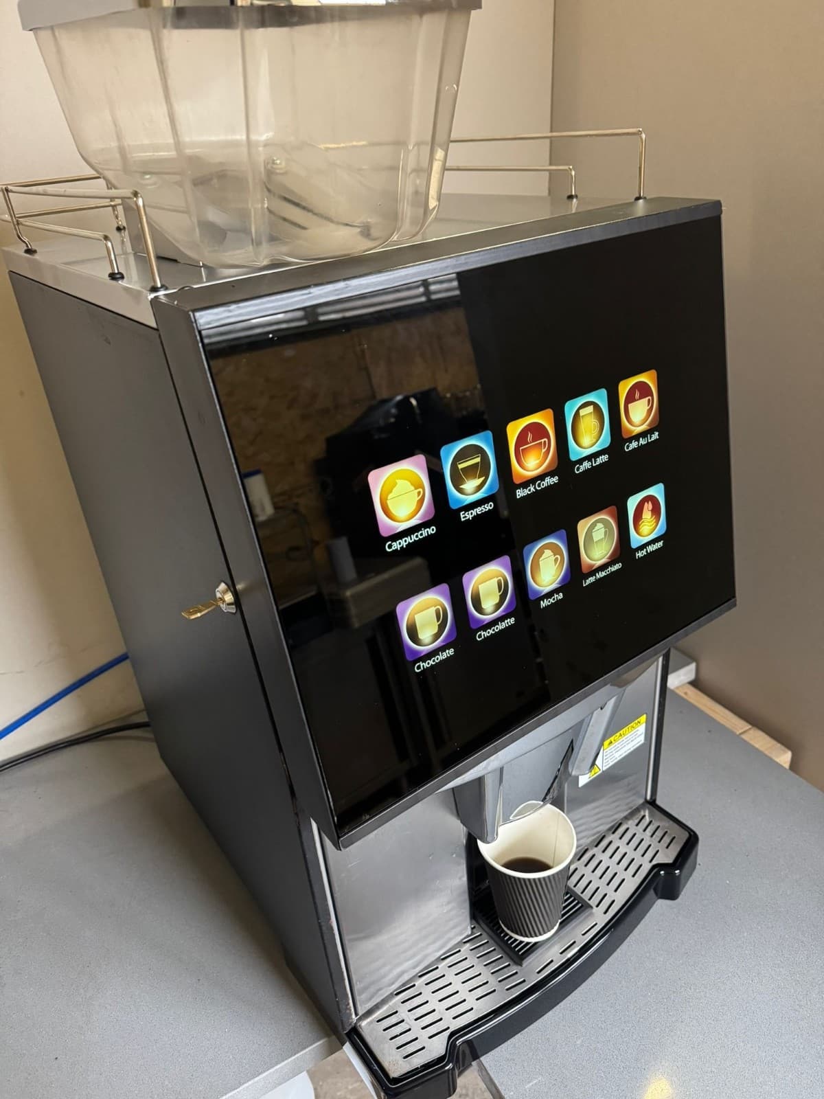 Coffetek Vitro Bean to Cup Coffee Machine, Fully Refurbished, Powder Milk, photo 3