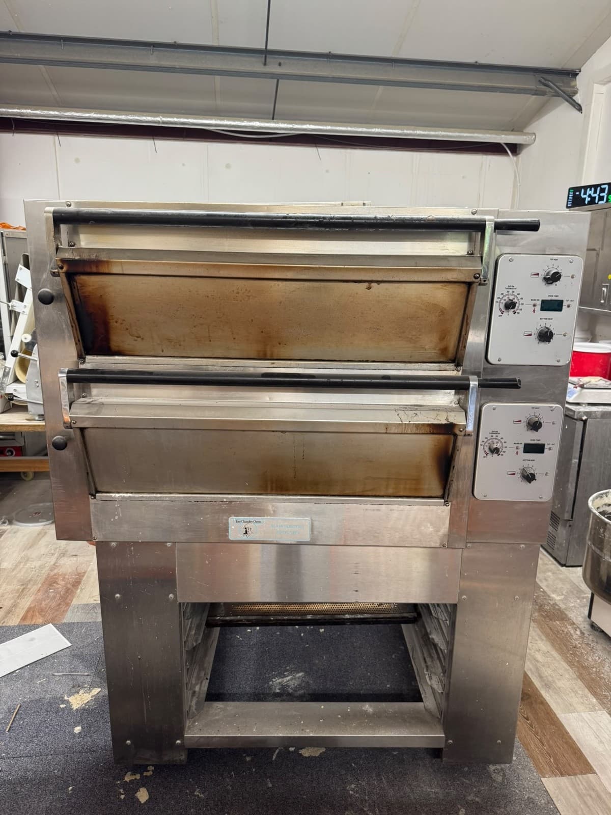 Tom Chandley Compacta Mk4 Refurbished 2 Deck 4 Tray High Crown Stone Deck Oven