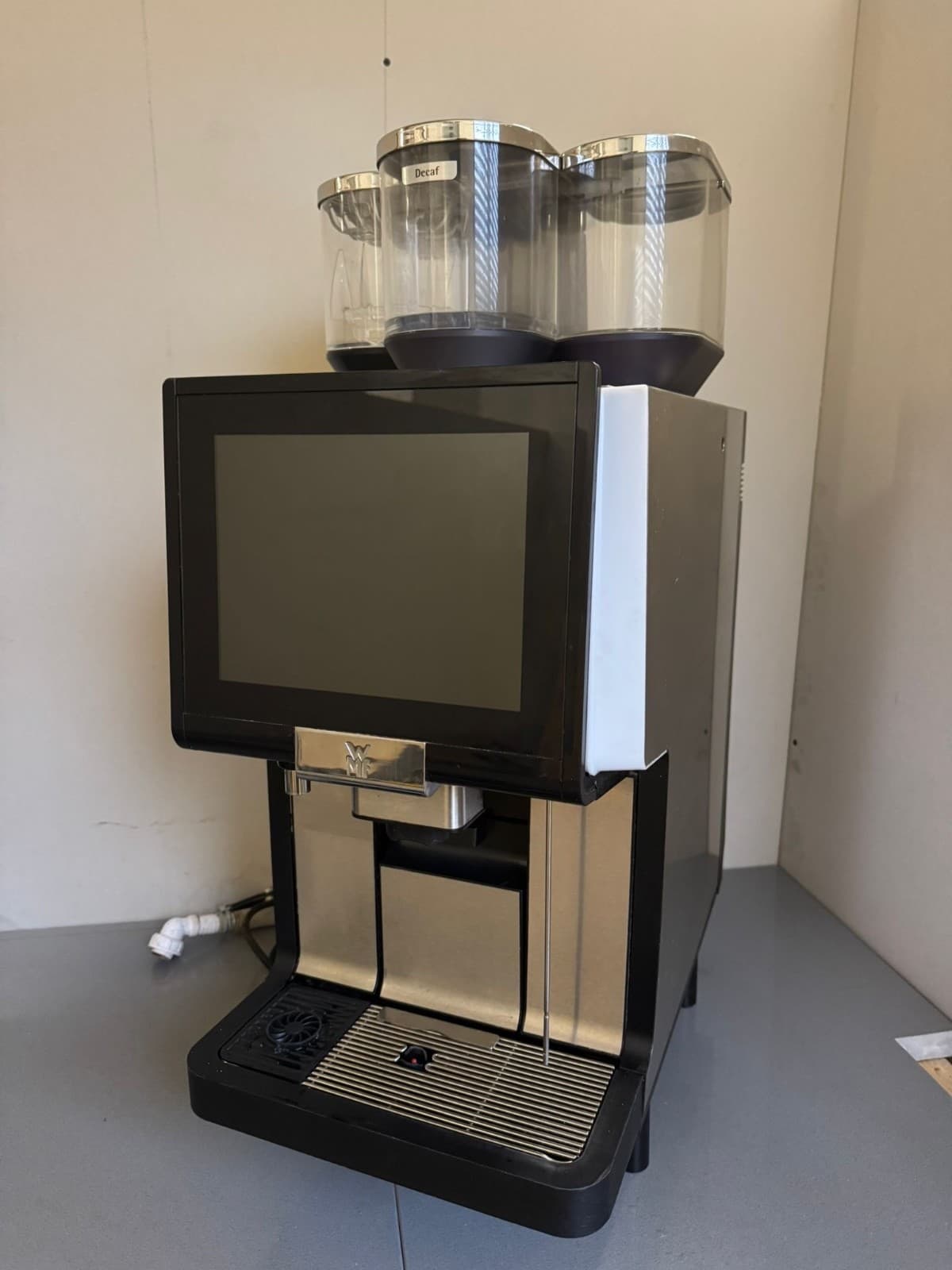 WMF 5000S+ Commercial Bean To Cup Coffee Machine With Milk Fridge Fully Serviced