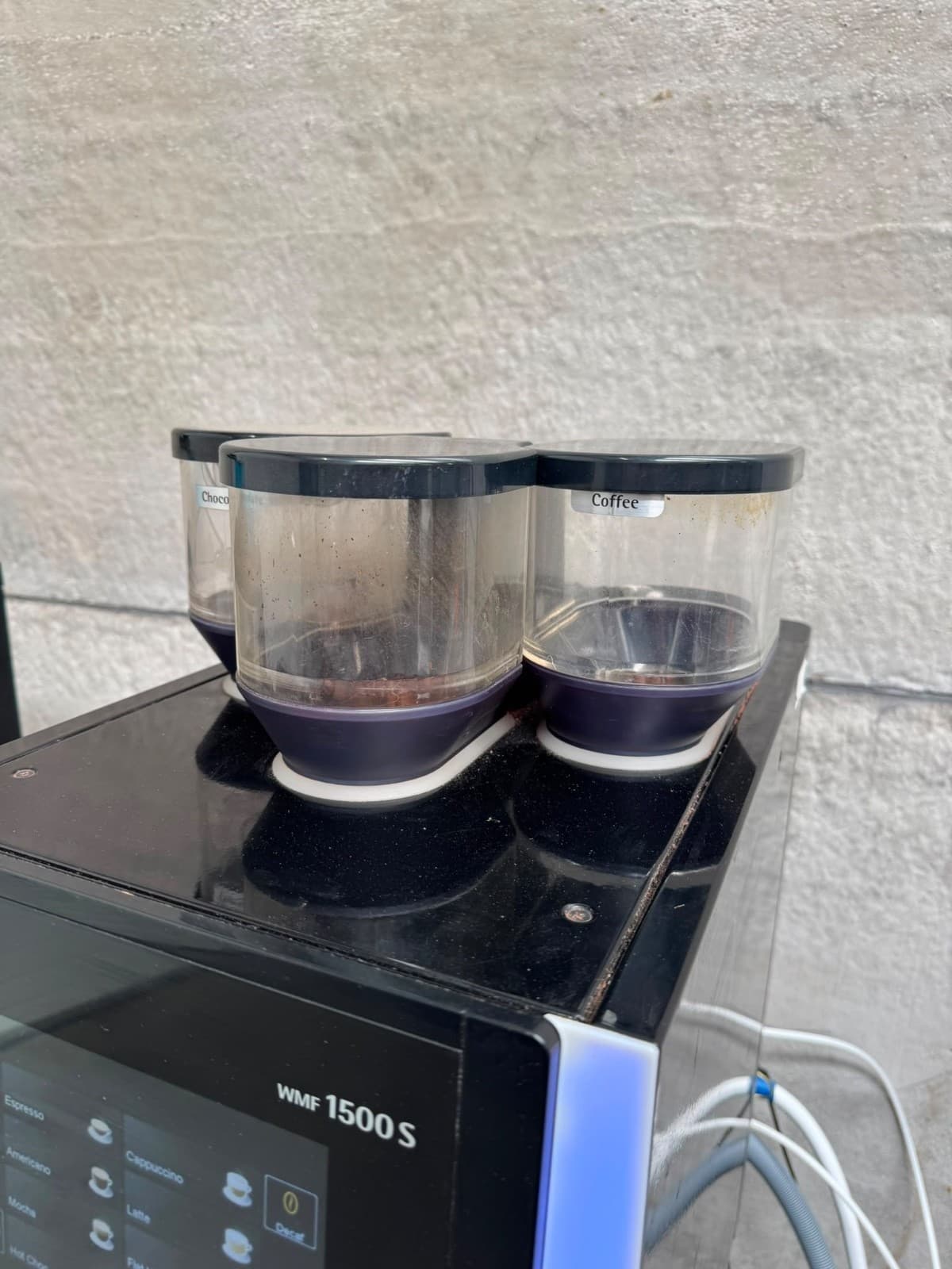 WMF 1500s Commercial Bean to Cup Coffee Machine with 3 hoppers, photo 3