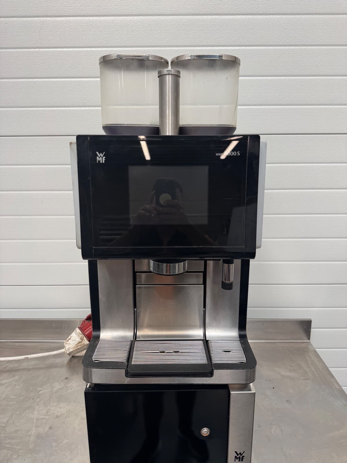 WMF 8000S Commercial Bean To Cup Coffee Machine With Milk Fridge