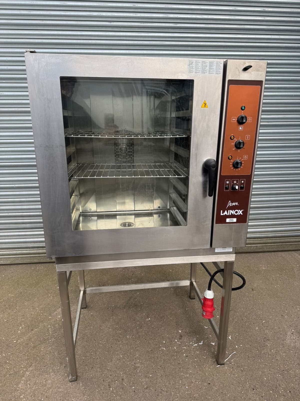 Lainox Aroma ABE084M Commercial Combi Oven 6 Grid GN 1/1 with Stand
