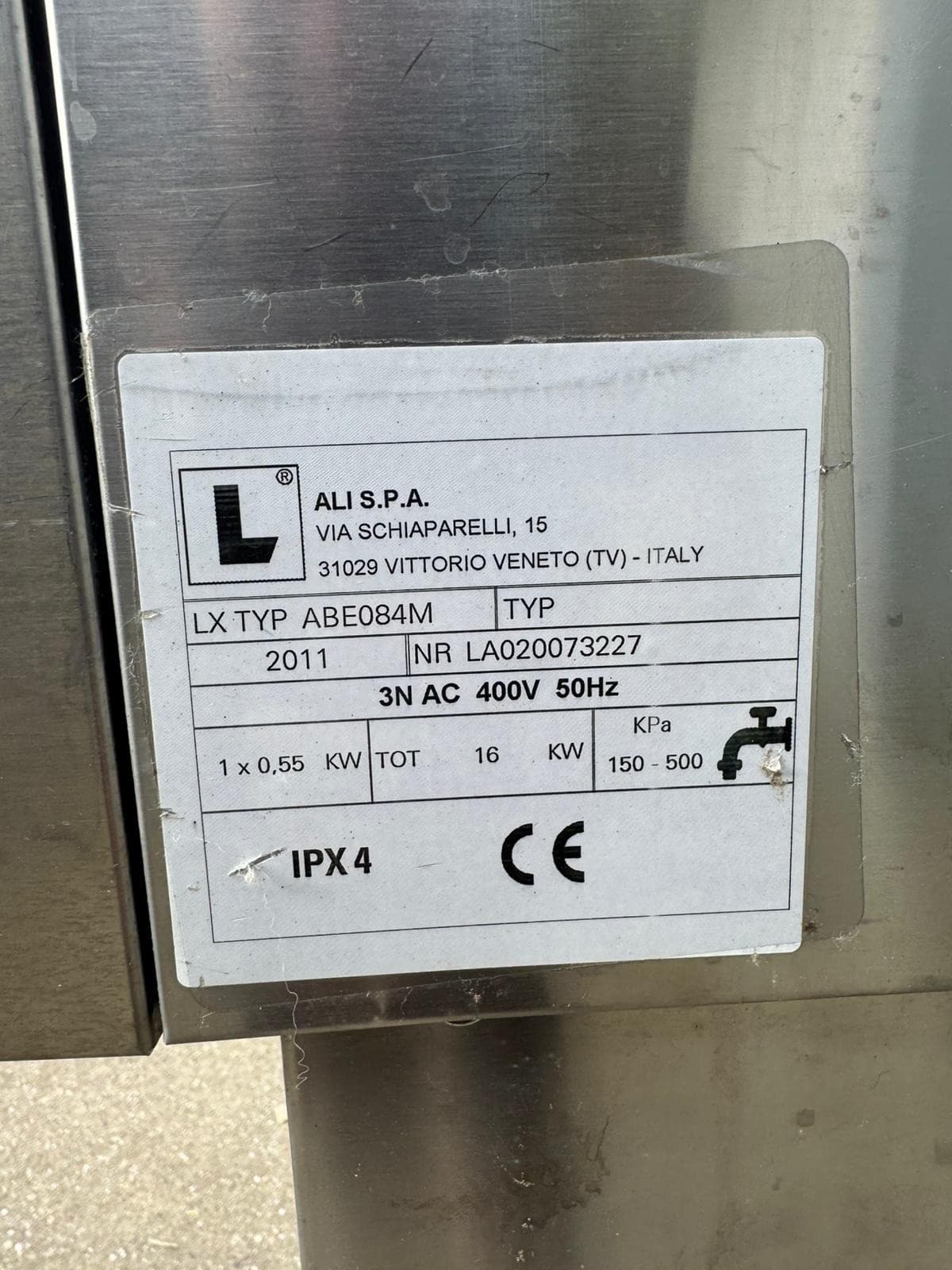 Lainox Aroma ABE084M Commercial Combi Oven 6 Grid GN 1/1 with Stand — photo 5