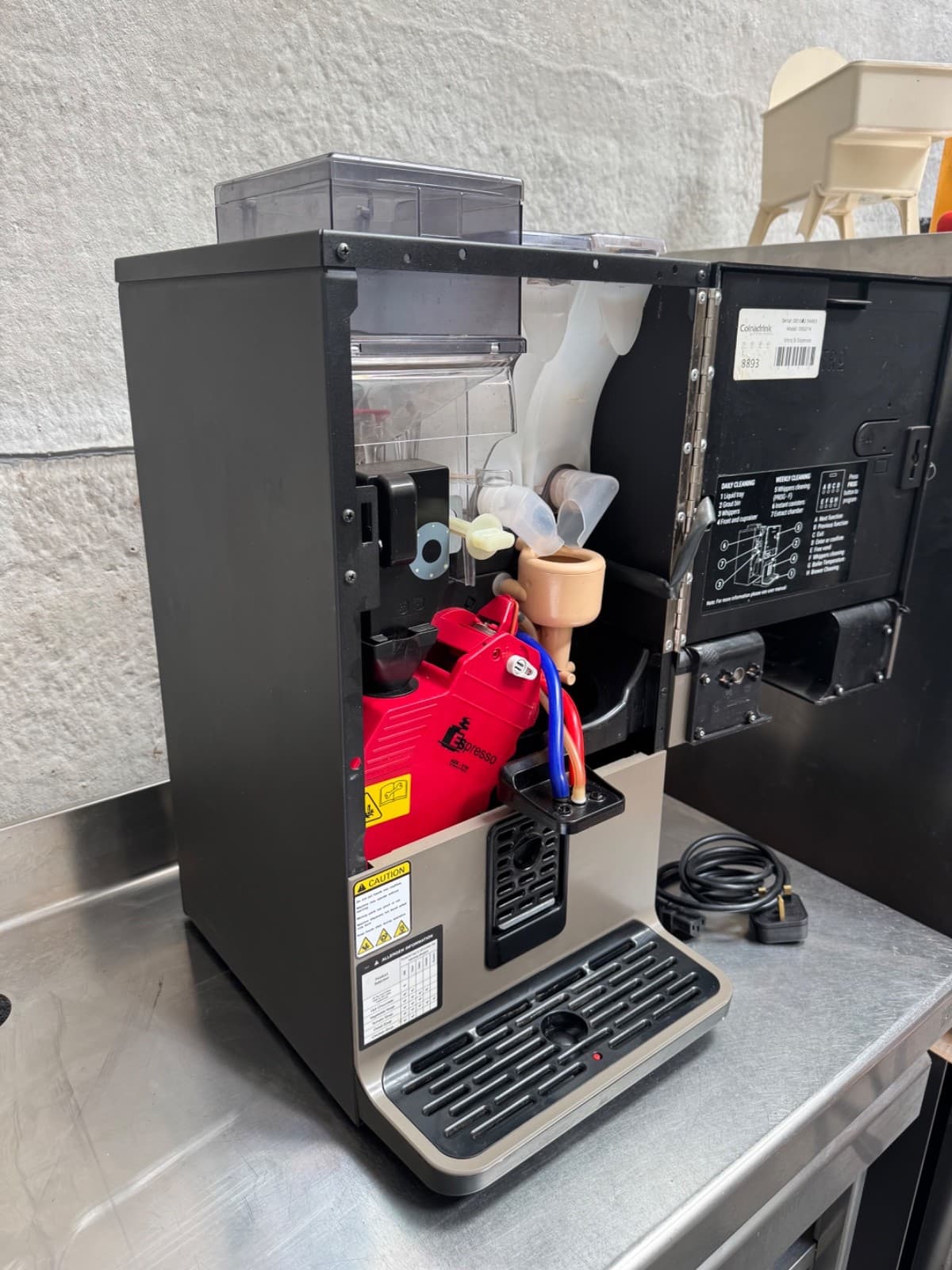 Azkoyen Coffetek Vitro S1 Espresso Bean To Cup Coffee Machine Commercial Office, photo 5